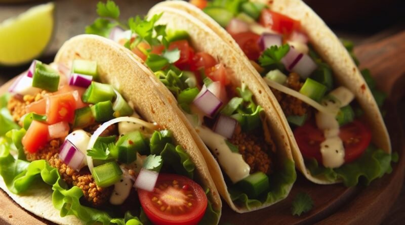 Receita de Tacos Veganos